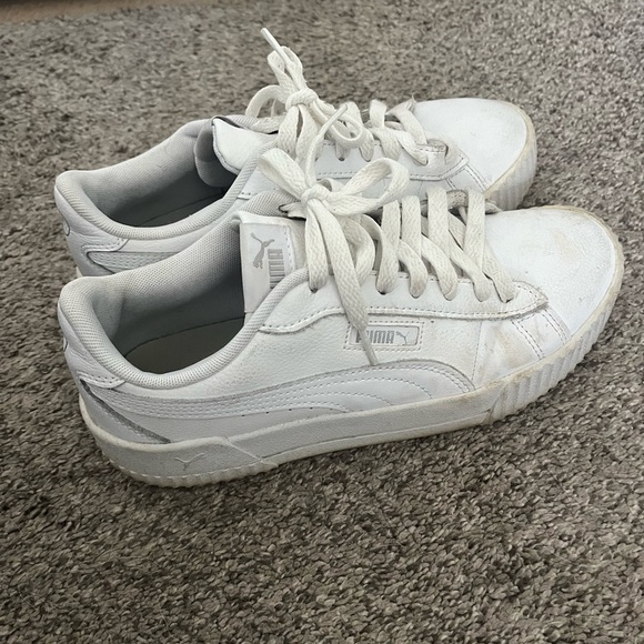 White Puma Sneakers - Picture 3 of 3